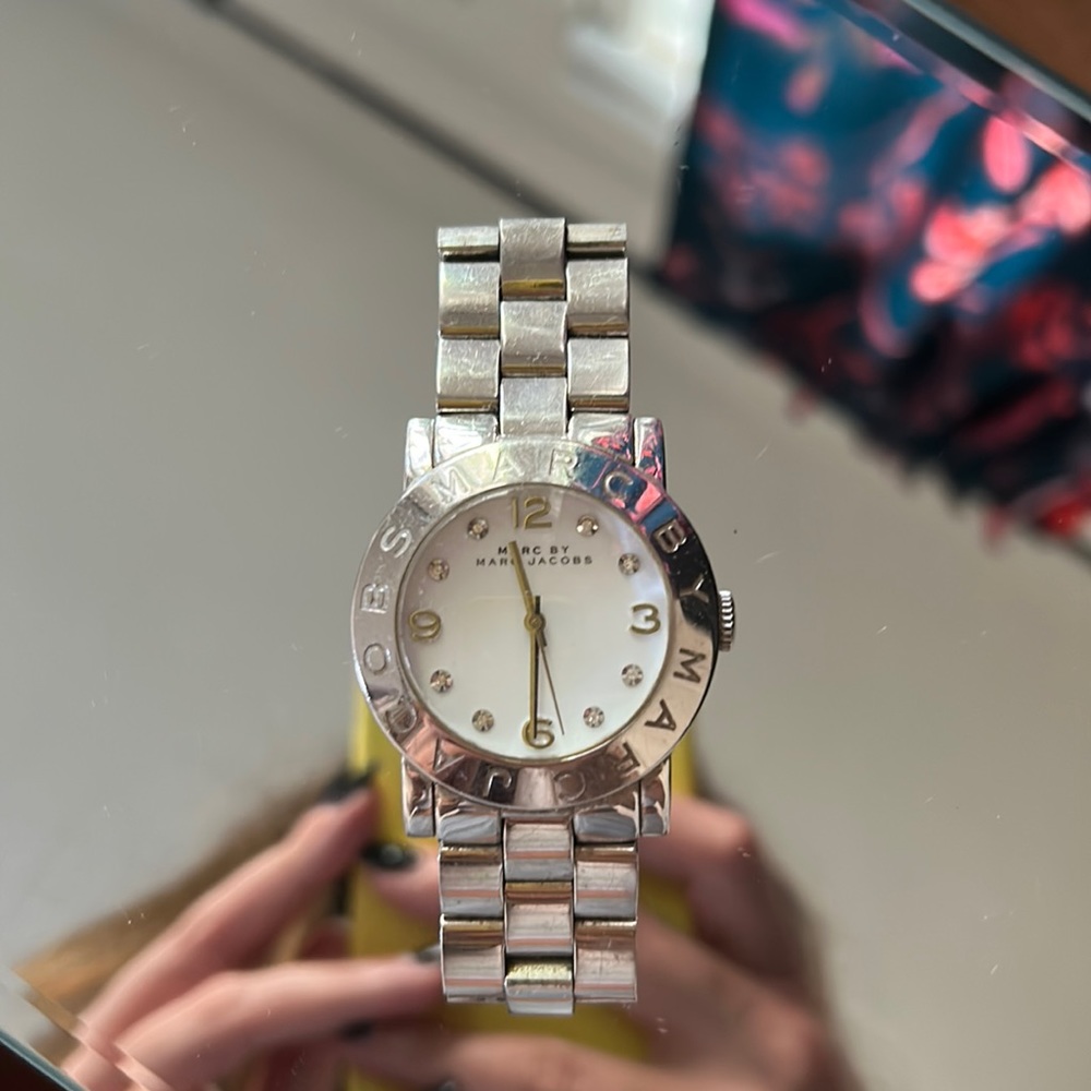 Marc Jacobs Silver Watch